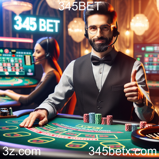 Descubra a Experiência do Live Casino na 345BET